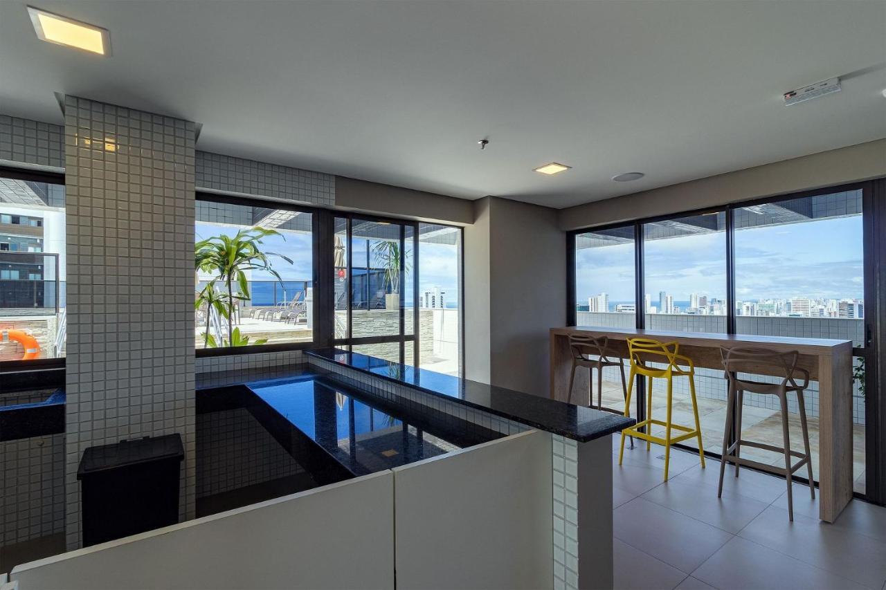 Apartamento Moderno No Beach Class Por Carpediem 헤시피 외부 사진